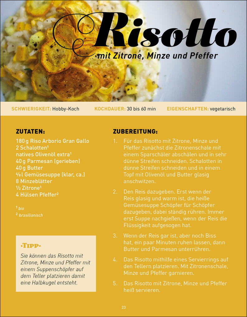 recipe design
